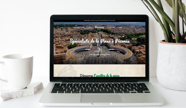 Création Site Internet [PÉZENAS] - [PIZZERIA ROMANA]